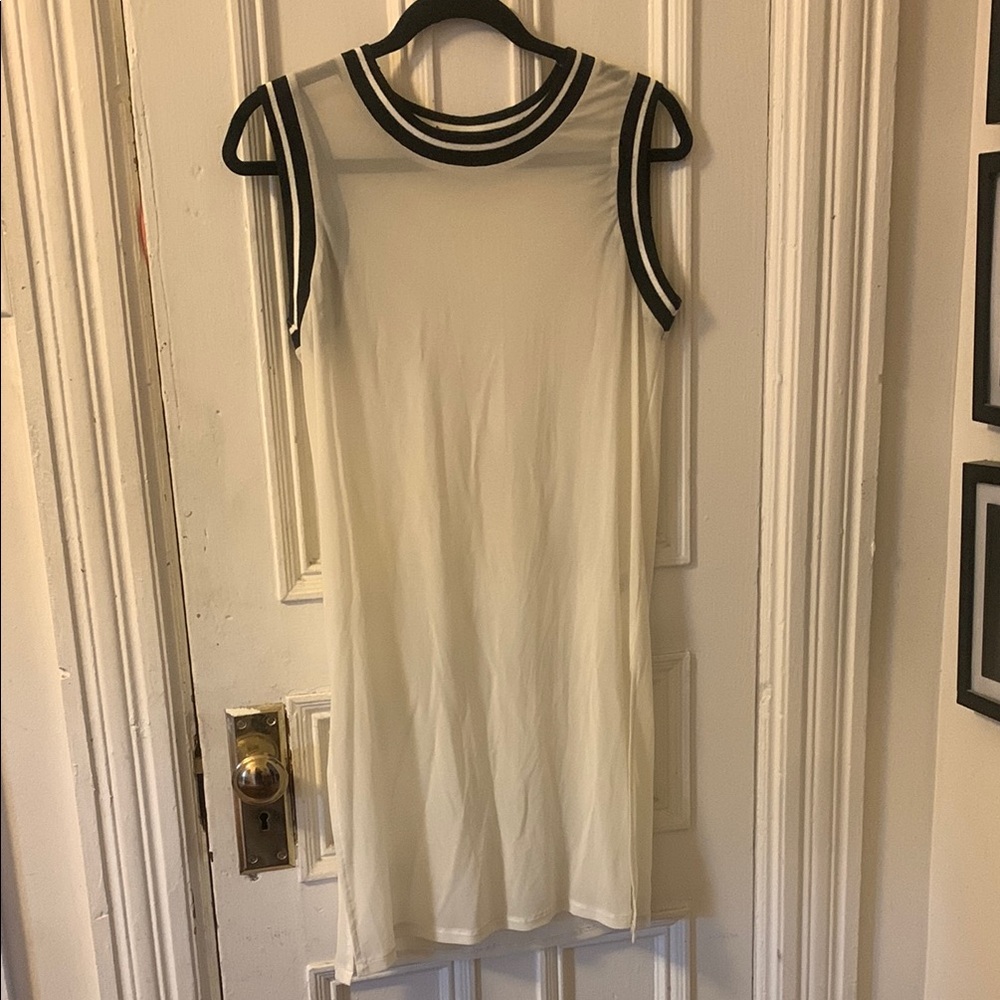 Elegant Cream Midi Dress